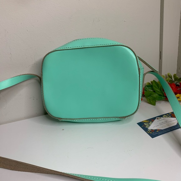 J. Crew Handbags - J. Crew Mint Blue Marlow Camera Bag